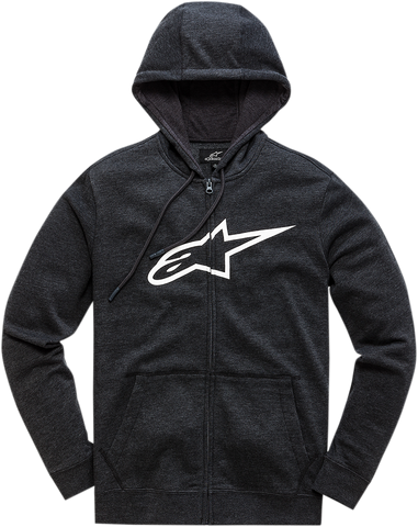 ALPINESTARS Ageless 2 Zip Hoodie - Black / White - 2XL 10385305210202X