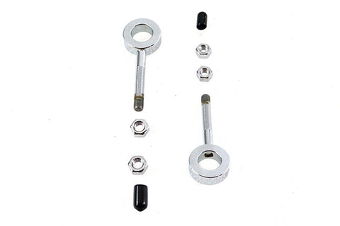 Chrome Rear Chain Adjuster - V-Twin Mfg.