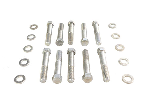 Cadmium Stock Cylinder Head Bolt - V-Twin Mfg.