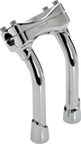 BILTWELL Risers - Murdock - Oversized - Pullback - 8" - Chrome 6414-105-08