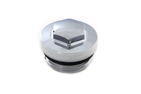 Chrome Primary Cover Filler Cap - V-Twin Mfg.