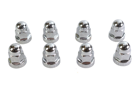 Chrome Cylinder Base Nut - V-Twin Mfg.