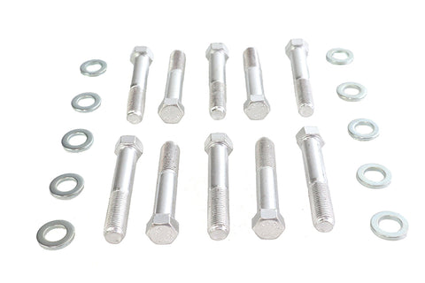Cadmium Stock Head Bolt - V-Twin Mfg.