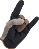 BILTWELL Moto Gloves - Coyote/Black - XS 1501-1301-001