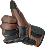 BILTWELL Borrego Gloves - Chocolate/Black - XL 1506-0201-305