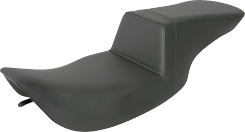 SADDLEMEN Step-Up Seat - Smooth - Black - FLH 897-06-194