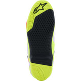 ALPINESTARS Tech 10 Supervented Boots - Purple/Fluorescent Yellow/Diva Pink - US 9 / EU 43 2010520-3150-9
