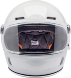 BILTWELL Gringo SV Helmet - Gloss White - Small 1006-104-502
