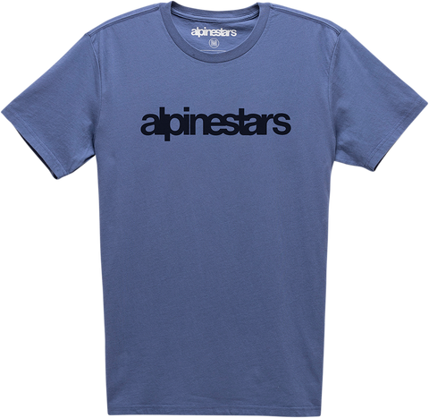 ALPINESTARS Heritage Word T-Shirt - Blue - XL 12107300672XL