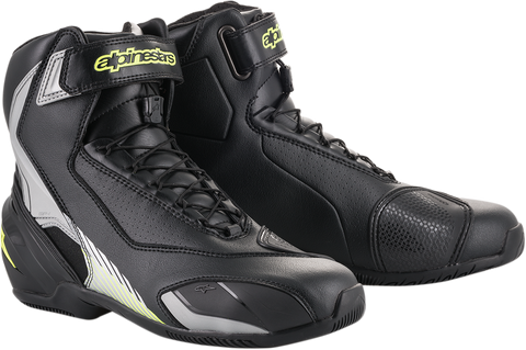 ALPINESTARS SP-1 v2 Riding Shoes - Black/Silver/Yellow - US 6.5 / EU 40 251101815940