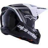 ALPINESTARS SM3 Helmet - Radium - Gloss Black/White/Gray - XL 8300826-1546-XL