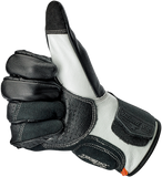 BILTWELL Borrego Gloves - Black/Cement - 2XL 1506-0104-306
