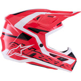 ALPINESTARS SM7 Helmet - Deed - Gloss Red/Black/White - XS 8302426-3139-XS
