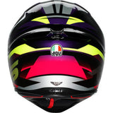 IN STOCK AGV K1 S Helmet - Fastlap - Black/Purple/Pink - XS 2118394003-065-XS