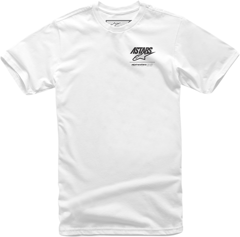 ALPINESTARS Back Mix T-Shirt - White - Large 12137201820L