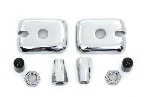 Swingarm End Caps and Nuts - V-Twin Mfg.