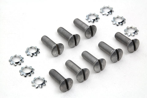 Cadmium Tappet Block Screw - V-Twin Mfg.