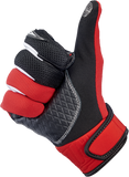BILTWELL Baja Gloves - Red - 2XL 1508-0801-306
