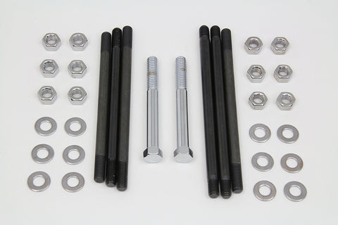 Chrome Stock Engine Case Bolt Kit - V-Twin Mfg.