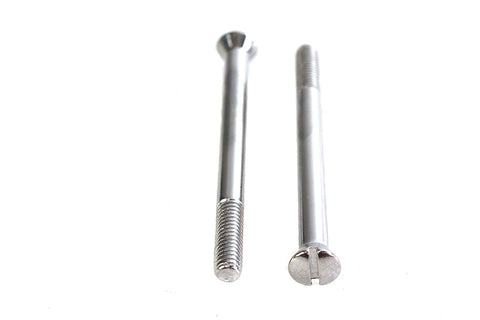 Chrome Generator Mounting Screws - V-Twin Mfg.