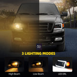 NTXGLOW LED headlights (2004-2008 Ford F150)