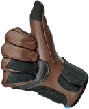 BILTWELL Belden Gloves - Chocolate/Black - XL 1505-0201-305