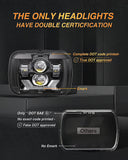 2020-2021 New Osram Chips 180w Dot 500 Brighter Antiglare H6054 5x7 7x6 LED Headlights With Turn Signal Drl Hilow Sealed Beam Compatible Jeep Cherokee Xj Wrangler Yj Ford Chevrolet Gmc Toyota Nissan Etc