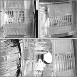 Dna Motoring Hlohcsil07chcl1 Chrome Housing Headlights Compatible With 0713 Silverado 15002500 Hd 3500 1500