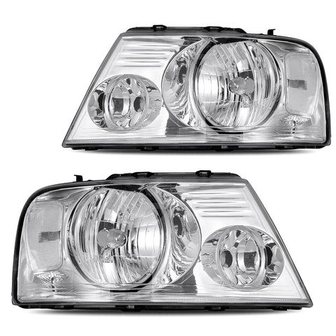2004-2008 Ford F150 Headlights Chrome Housing Reflector