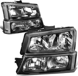 DNA Motoring, HL-OH-CS03-4P-SM-AM, Driver and Passenger Side Headlight Assembly.