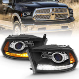 Amerilite LED Headlight Bulb Drl Directional For Dodge Ram 1500 2500 3500 Passenger And Driver Side