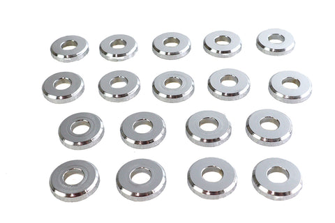 Chrome Aluminum Head Washers - V-Twin Mfg.