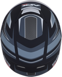 AFX FX-99 Helmet - Recurve - Matte Black/Gray - Medium 0101-11137