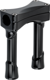 BILTWELL Risers - Murdock - Oversized - 6" - Black 6413-201-06