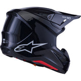 ALPINESTARS SM7 Helmet - Solid - Gloss Black - Large 8301426-1180-L