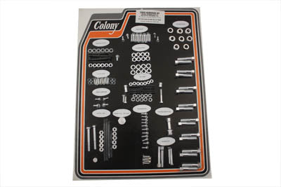 Cadmium Stock Style Hardware Kit - V-Twin Mfg.