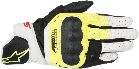 ALPINESTARS SP-5 Gloves - Black/Fluo Yellow/White - Medium 3558517-158-M