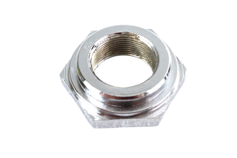 Chrome Spring Fork Stem Nut - V-Twin Mfg.
