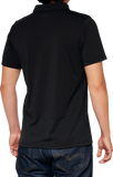 100% Corpo Polo Shirt - Black/Gray - Large 35019-057-12