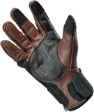 BILTWELL Belden Gloves - Chocolate/Black - Medium 1505-0201-303