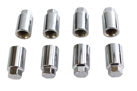 High Torque 7/16 inch Big Bore Cylinder Base Nut Chrome - V-Twin Mfg.