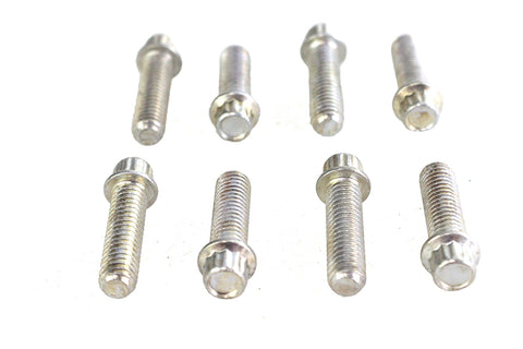 Tappet Block Screw Kit 1/4 inch X 24 Thread Cadmium - V-Twin Mfg.