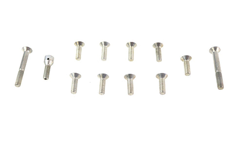 Transmission Top Cover Screw Kit Cadmium - V-Twin Mfg.