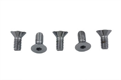 Chrome Allen Type Front Disc Screw - V-Twin Mfg.