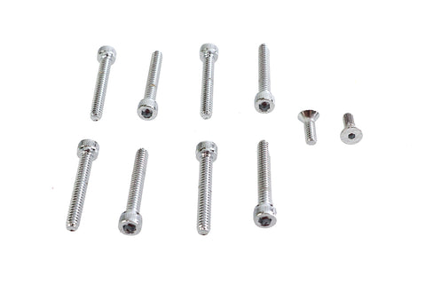 Handlebar Switch Housing Allen Screws Chrome - V-Twin Mfg.