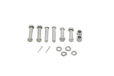 Footboard Cadmium Hinge Bolt Kit - V-Twin Mfg.