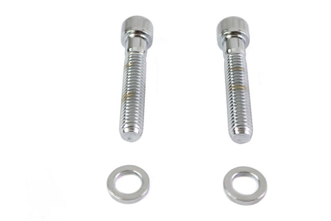 Sprocket Cover Allen Screw Chrome - V-Twin Mfg.