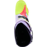 ALPINESTARS Tech 10 Supervented Boots - Purple/Fluorescent Yellow/Diva Pink - US 9 / EU 43 2010520-3150-9
