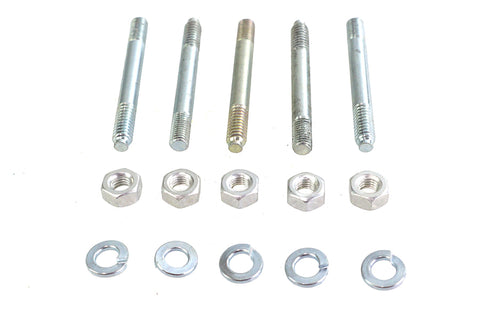 Oil Pump Mount Stock Cadmium - V-Twin Mfg.