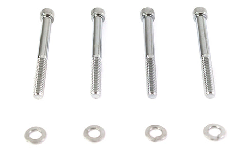 Oil Pump Mount Allen Chrome - V-Twin Mfg.